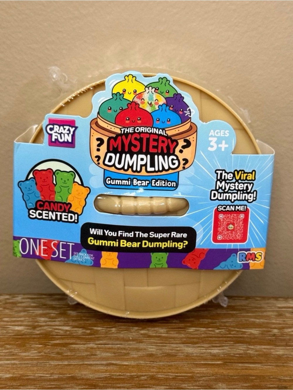 NEW CRAZY FUN RMS GUMMY BEAR DUMPLING SEALED